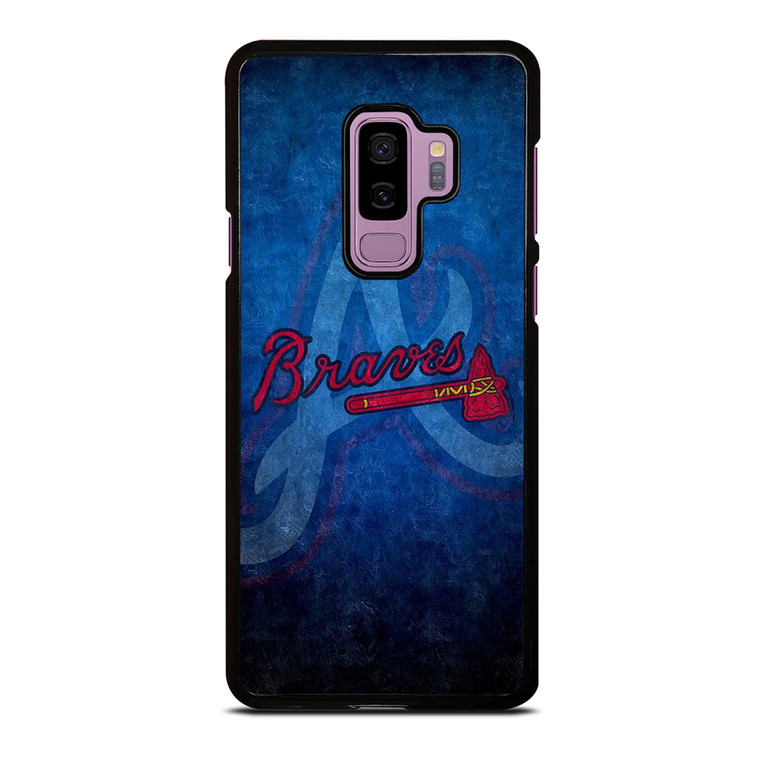 ATLANTA BRAVES A BASEBALL LOGO Samsung Galaxy S9 Plus Case