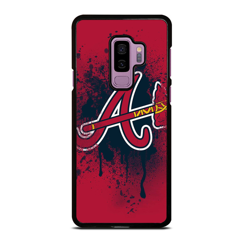 ATLANTA BRAVES MLB LOGO INITIAL Samsung Galaxy S9 Plus Case