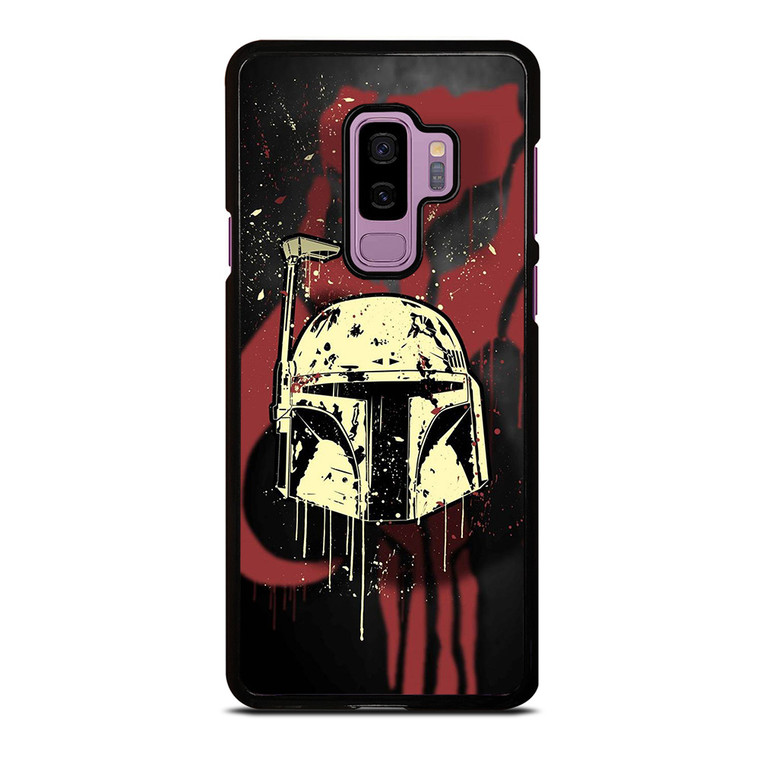 BOBA FETT HELMET STAR WARS ART Samsung Galaxy S9 Plus Case