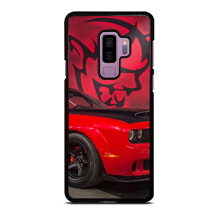 DODGE CAR DEMON LOGO RED Samsung Galaxy S9 Plus Case