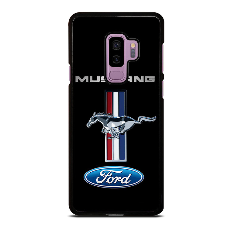 FORD MUSTANG STRIPS EMBLEM Samsung Galaxy S9 Plus Case