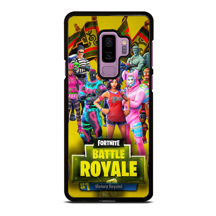 FORTNITE BATTLE ROYALE ALL CHARACTER Samsung Galaxy S9 Plus Case