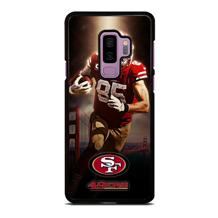 GEORGE KITTLE 85 SAN FRANCISCO 49ERS Samsung Galaxy S9 Plus Case