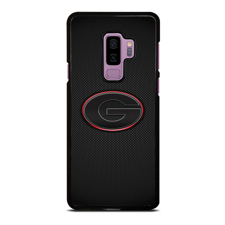 GEORGIA BULLDOGS CARBON LOGO Samsung Galaxy S9 Plus Case