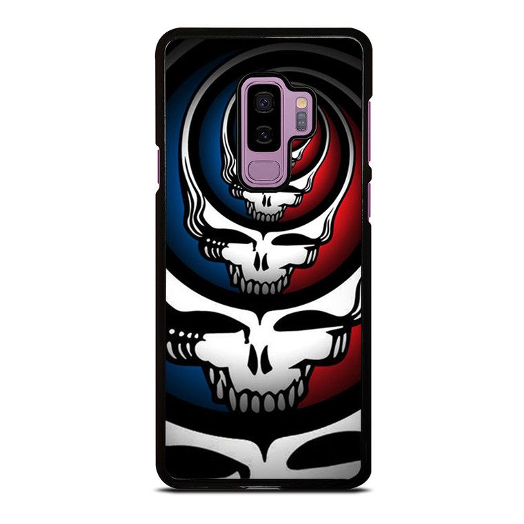 GRATEFUL DEAD SKULL ROUNDED Samsung Galaxy S9 Plus Case