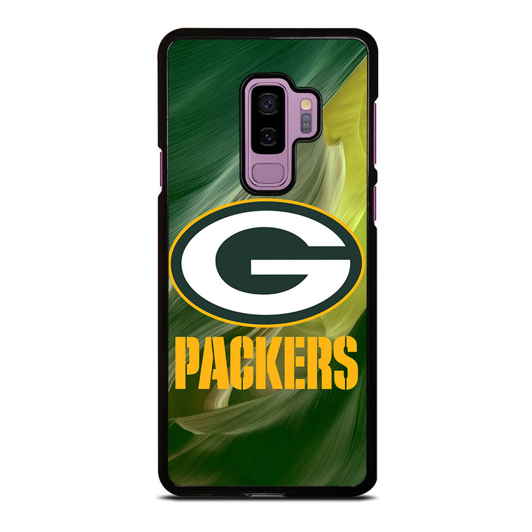 GREEN BAY PACKERS ART FOOTBALL Samsung Galaxy S9 Plus Case