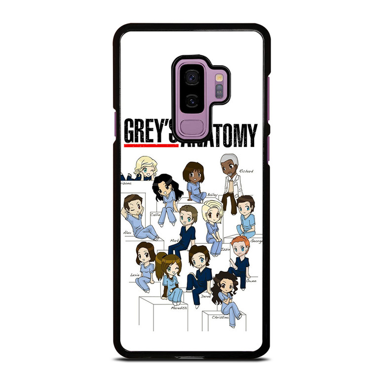 GREYS ANATOMY ALL CHARACTER Samsung Galaxy S9 Plus Case