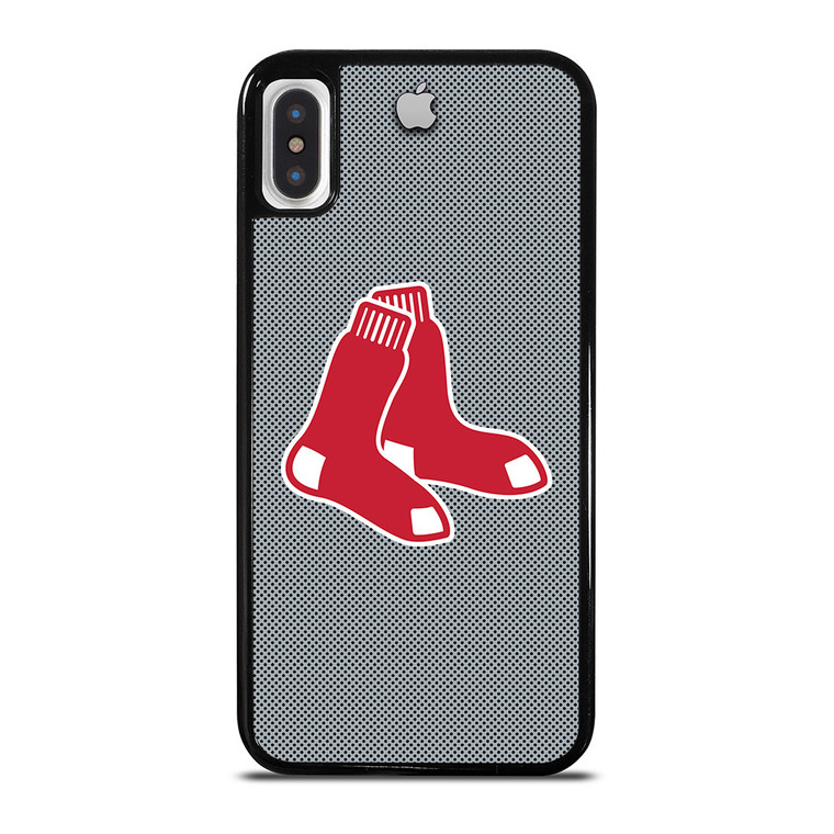 BOSTON RED SOX APPLE LOGO iPhone X / XS Case