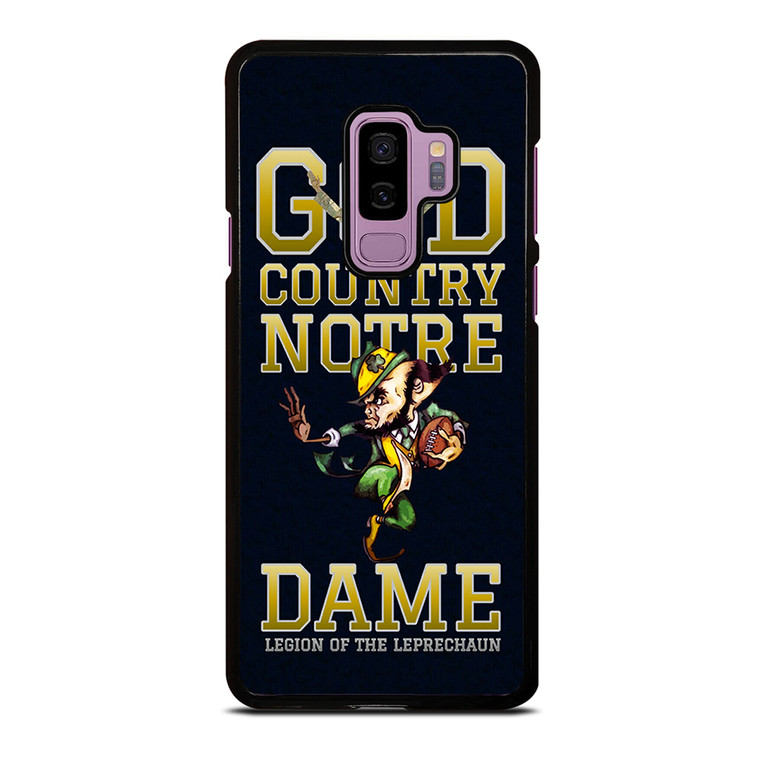 NOTRE DAME FIGHTING GOD COUNTRY Samsung Galaxy S9 Plus Case