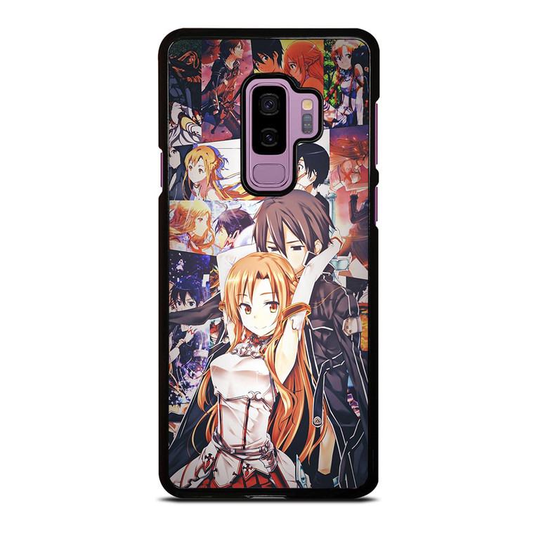 SWORD ART ONLINE KIRITO AND ASUNA LOVE Samsung Galaxy S9 Plus Case