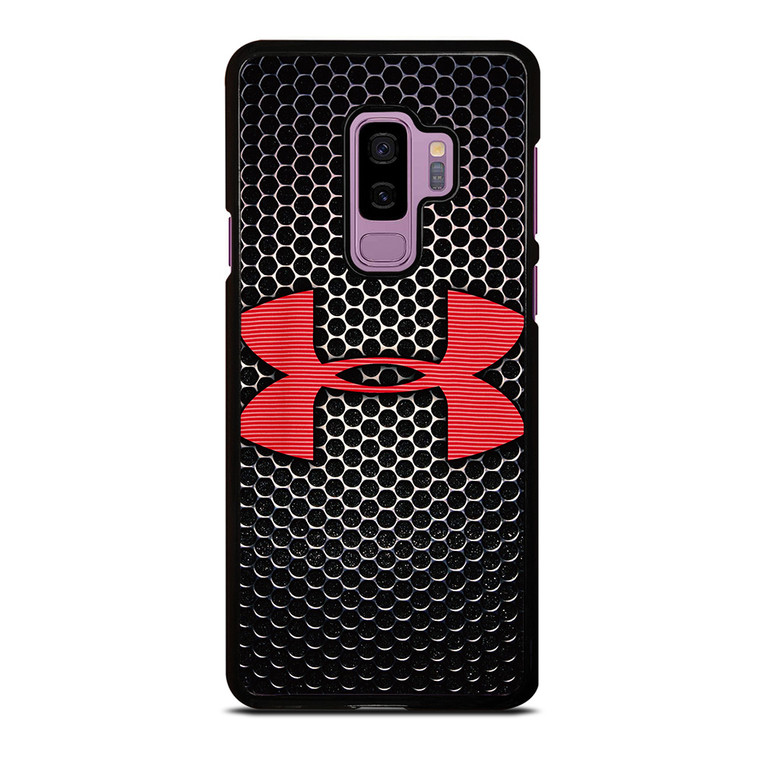 UNDER ARMOUR BLACK SYMBOL RED Samsung Galaxy S9 Plus Case