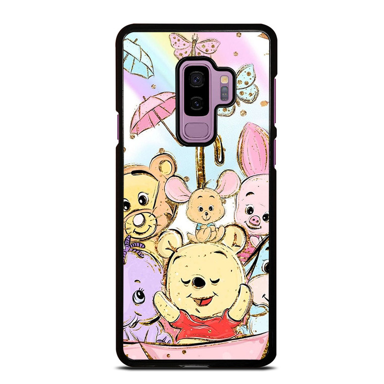 WINNIE THE POOH AND FRIENDS UMBRELA Samsung Galaxy S9 Plus Case