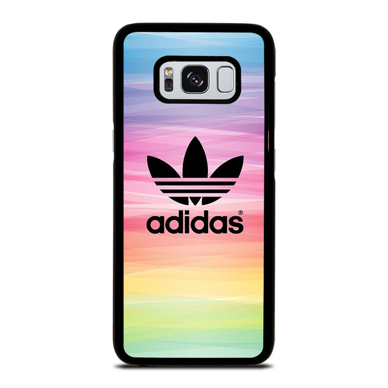 ADIDAS SHOES LOGO RAINBOW Samsung Galaxy S8 Case