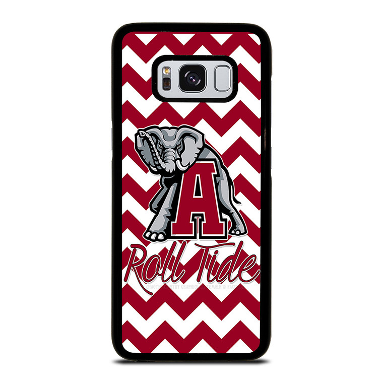 ALABAMA CRIMSON TIDE STRIP ROLL Samsung Galaxy S8 Case