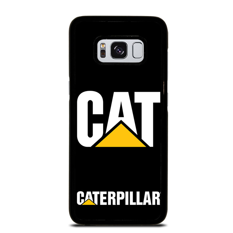 CAT CATERPILLAR BLACK LOGO Samsung Galaxy S8 Case