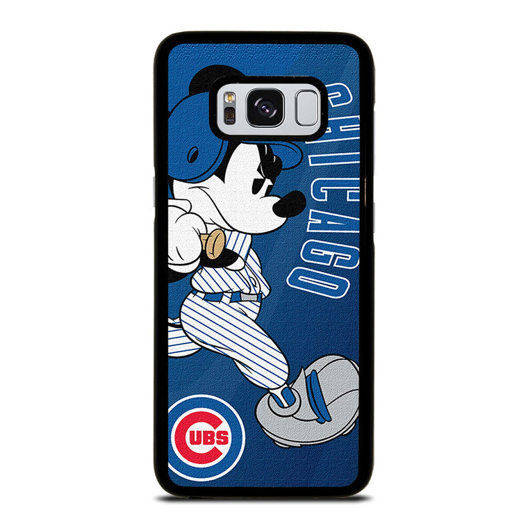 CHICAGO CUBS BASEBALL MICKEY MOUSE Samsung Galaxy S8 Case