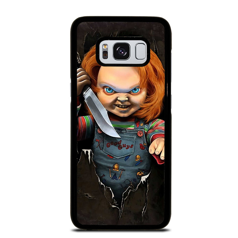 CHUCKY SCARY DOLL KNIFE Samsung Galaxy S8 Case