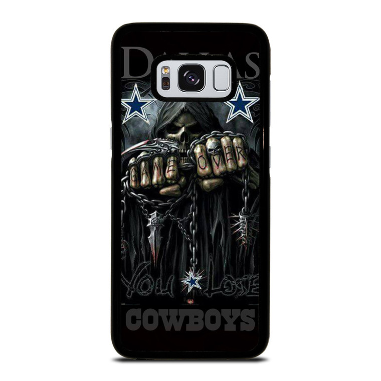 DALLAS COWBOYS SKULL YOU LOSE Samsung Galaxy S8 Case