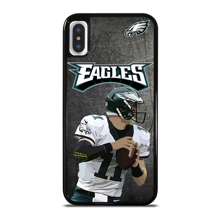 CARSON WENTZ PHILADELPHIA EAGLES 3 iPhone X / XS Case