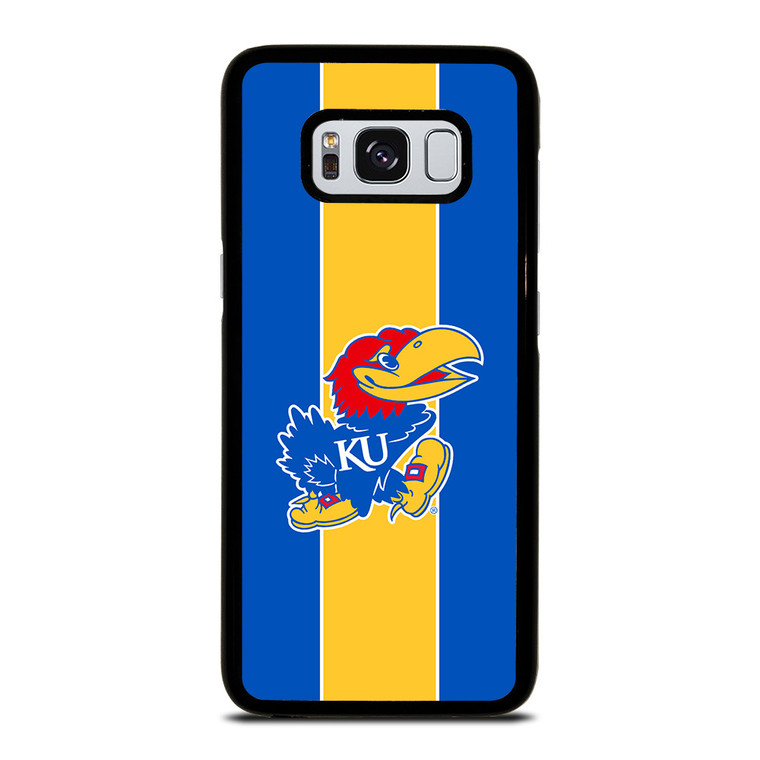 KANSAS JAYHAWKS STRIPS Samsung Galaxy S8 Case