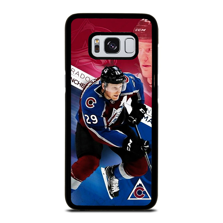 NATHAN MACKINNON 29 COLORADO AVALANCHE Samsung Galaxy S8 Case