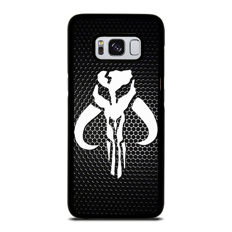 STAR WARS MANDALORIAN LOGO CARBON Samsung Galaxy S8 Case