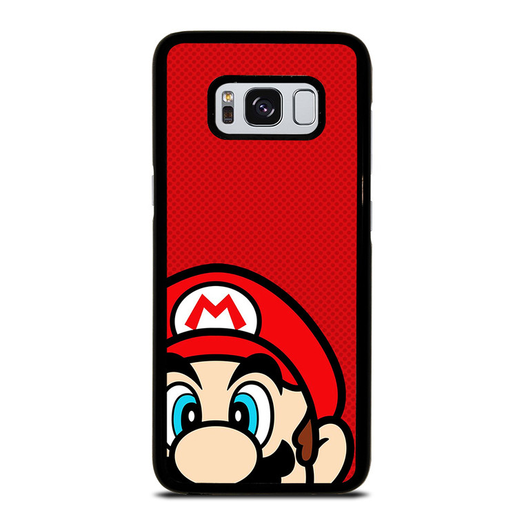 SUPER MARIO BROS FACE NINTENDO GAMES Samsung Galaxy S8 Case