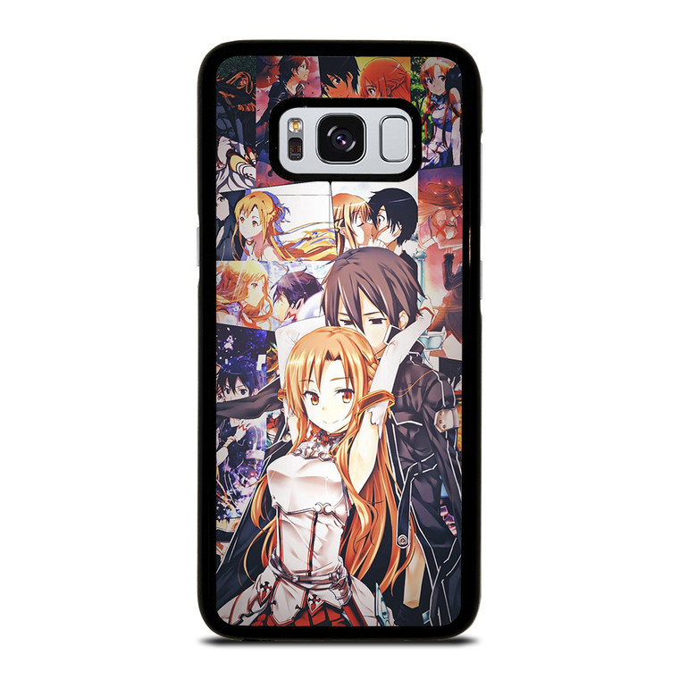 SWORD ART ONLINE KIRITO AND ASUNA LOVE Samsung Galaxy S8 Case