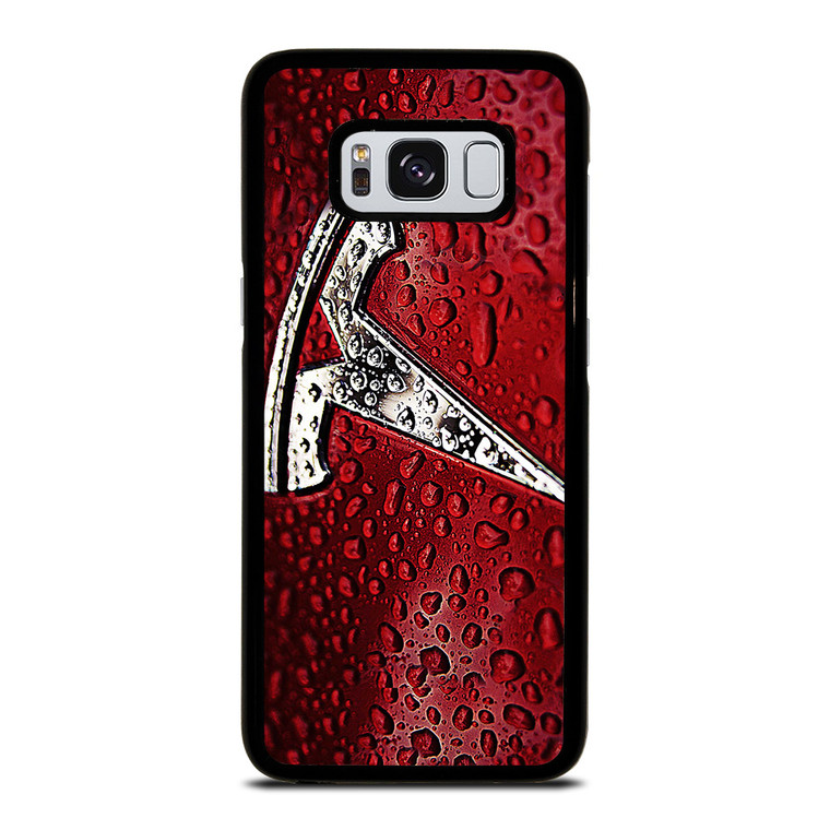 TESLA RED WATER EMBLEM Samsung Galaxy S8 Case