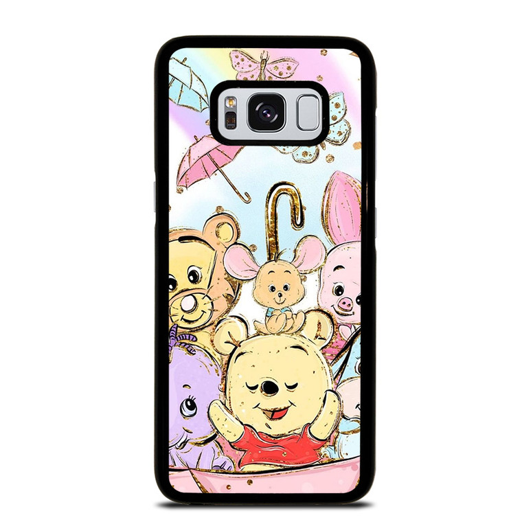 WINNIE THE POOH AND FRIENDS UMBRELA Samsung Galaxy S8 Case