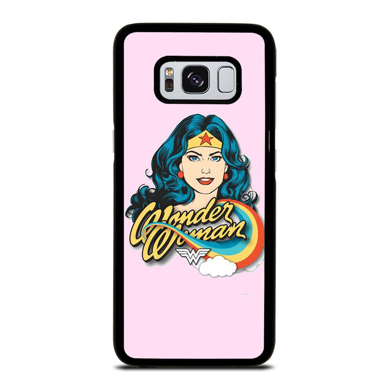 WONDER WOMAN CARTOON PINK Samsung Galaxy S8 Case