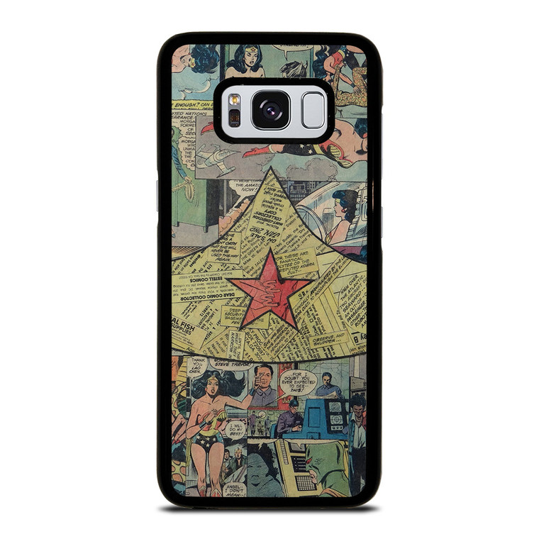 WONDER WOMAN COLLAGE Samsung Galaxy S8 Case