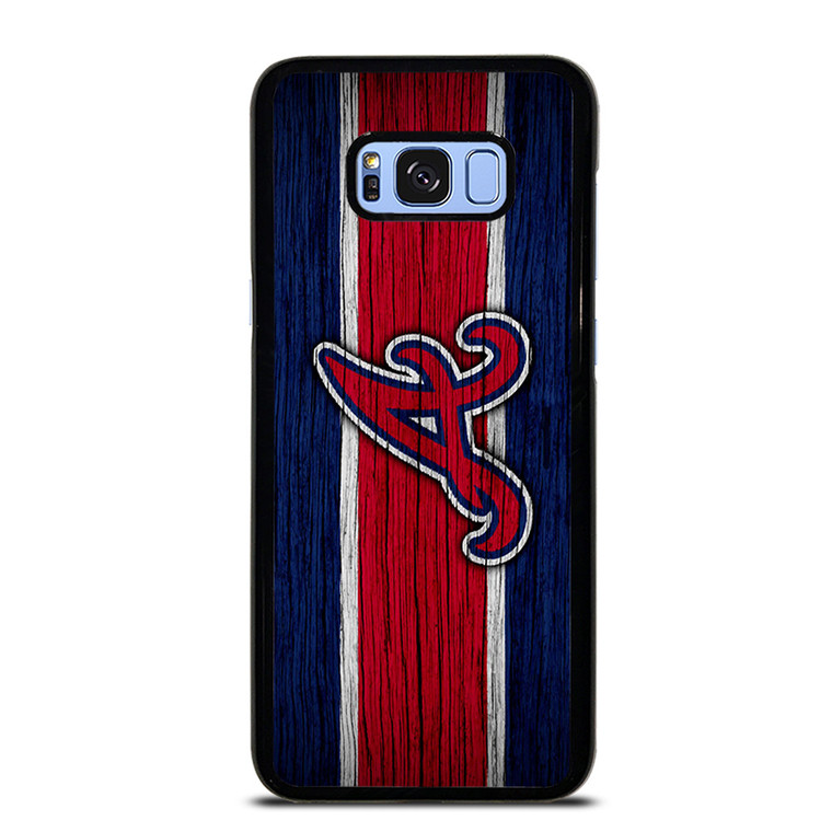 ATLANTA BRAVES MLB LOGO STRIPS Samsung Galaxy S8 Plus Case