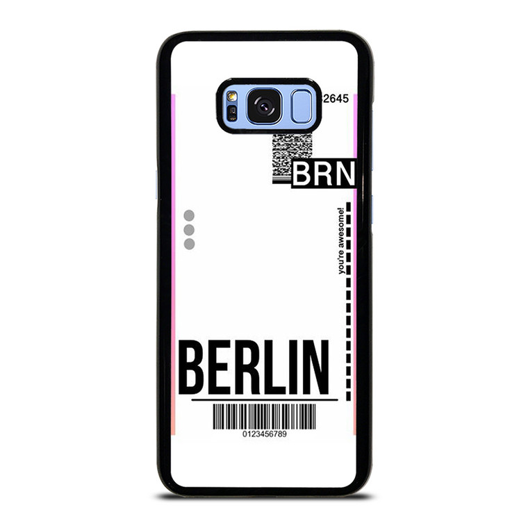BERLIN BOARDING PASS Samsung Galaxy S8 Plus Case