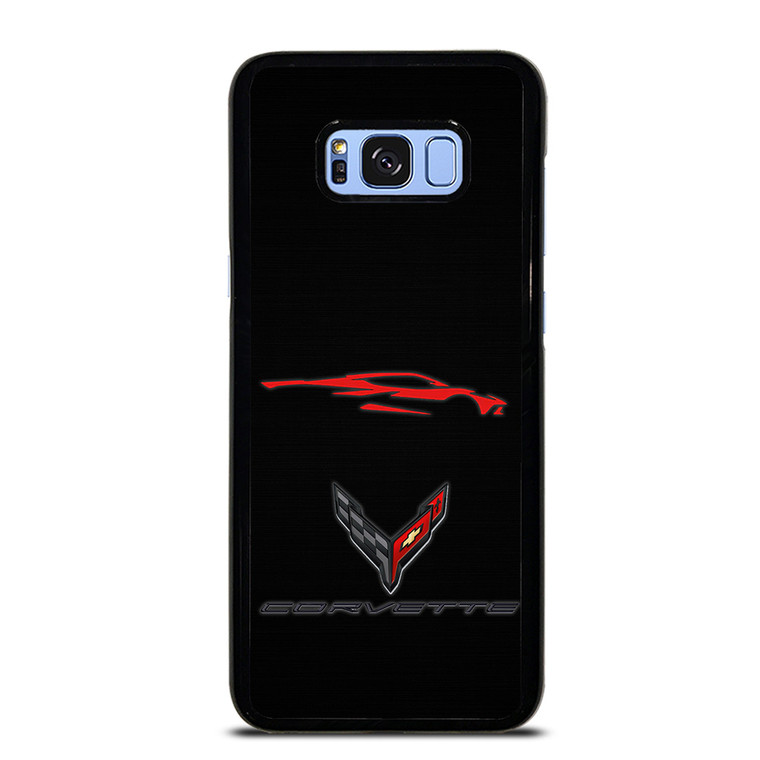 CORVETTE STINGRAY C8 CAR LOGO Samsung Galaxy S8 Plus Case