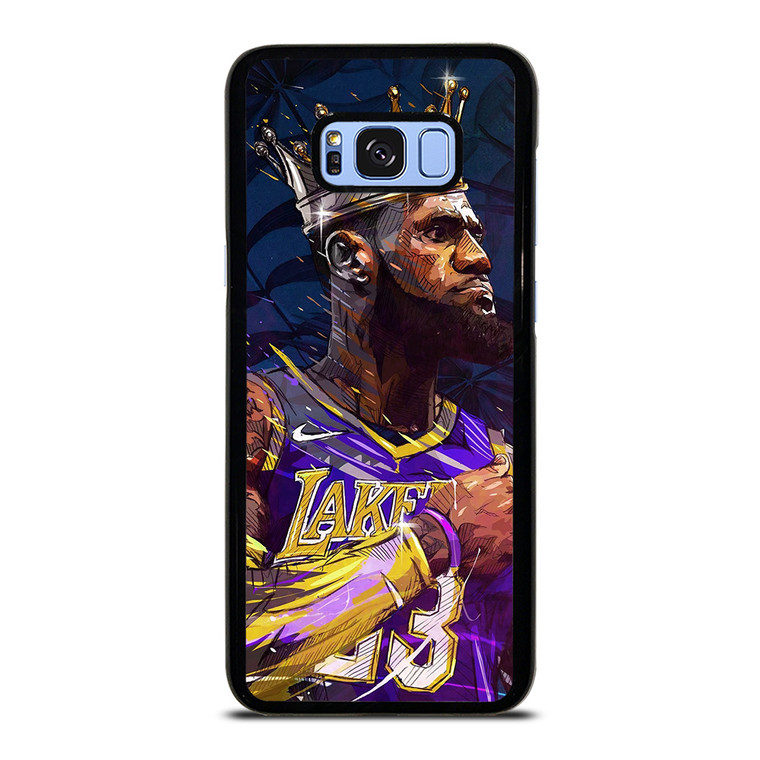 KING LEBRON JAMES LA LAKERS 23 Samsung Galaxy S8 Plus Case