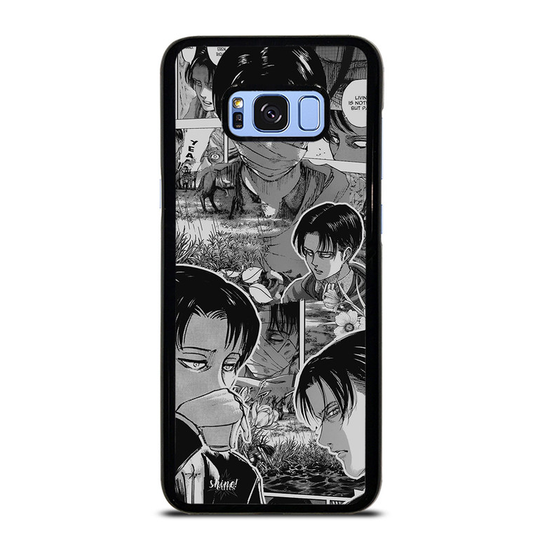 LEVI ACKERMAN ATTTACK ON TITAN MANGA Samsung Galaxy S8 Plus Case