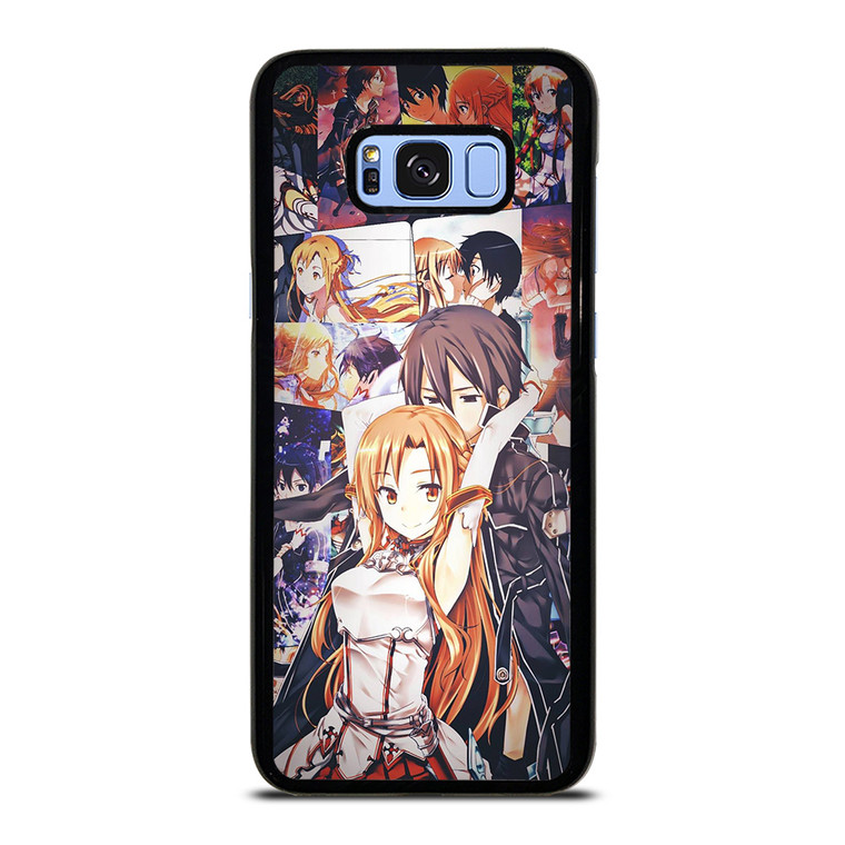 SWORD ART ONLINE KIRITO AND ASUNA LOVE Samsung Galaxy S8 Plus Case