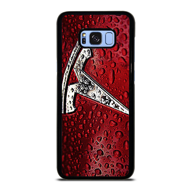 TESLA RED WATER EMBLEM Samsung Galaxy S8 Plus Case