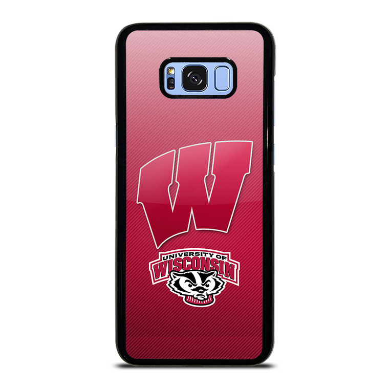 WISCONSIN BADGER LOGO UNIVERSITY FOOTBALL TEAM Samsung Galaxy S8 Plus Case
