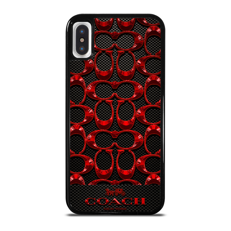 COACH NEW YORK CARBON iPhone X / XS Case