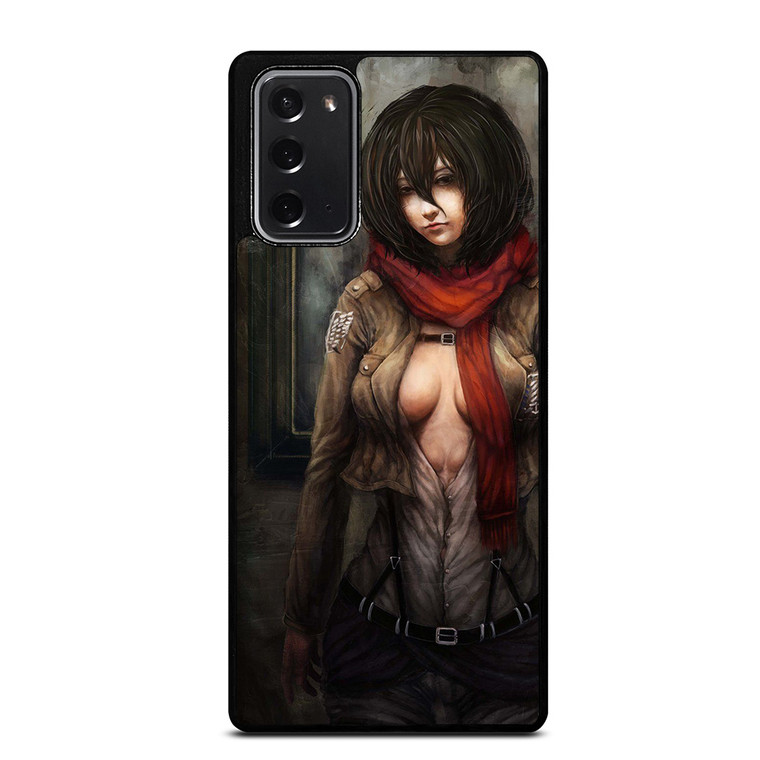 ATTACK ON TITAN MIKASA ACKERMAN DARK Samsung Galaxy Note 20 Case