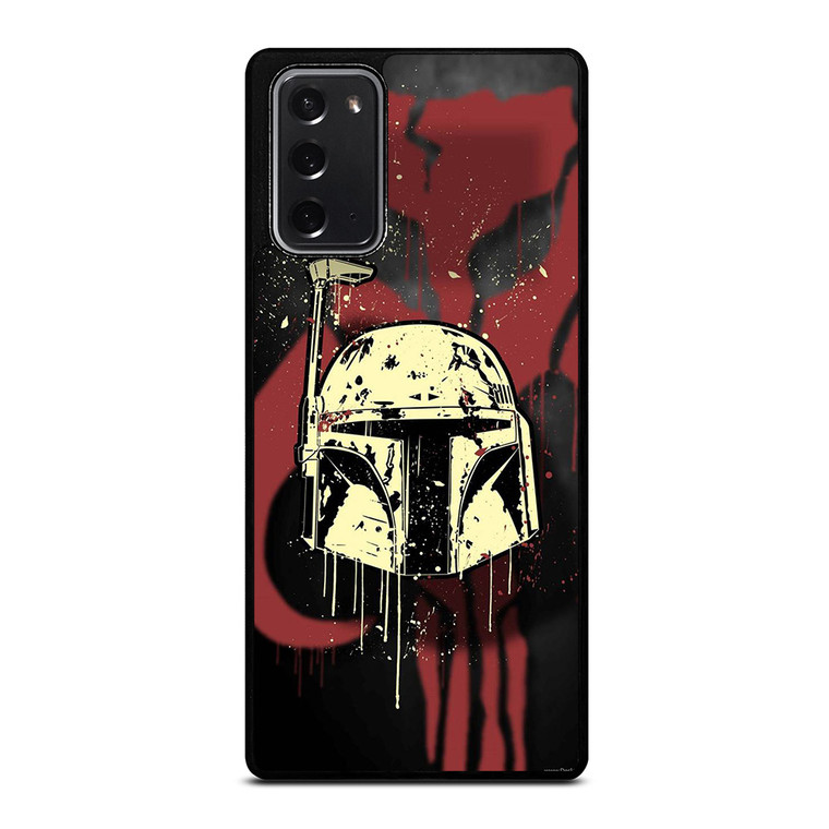 BOBA FETT HELMET STAR WARS ART Samsung Galaxy Note 20 Case