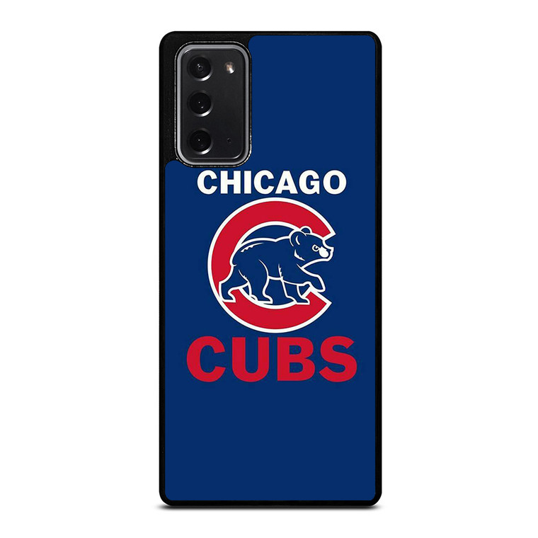 CHICAGO CUBS BLUE RED LOGO BASEBALL Samsung Galaxy Note 20 Case