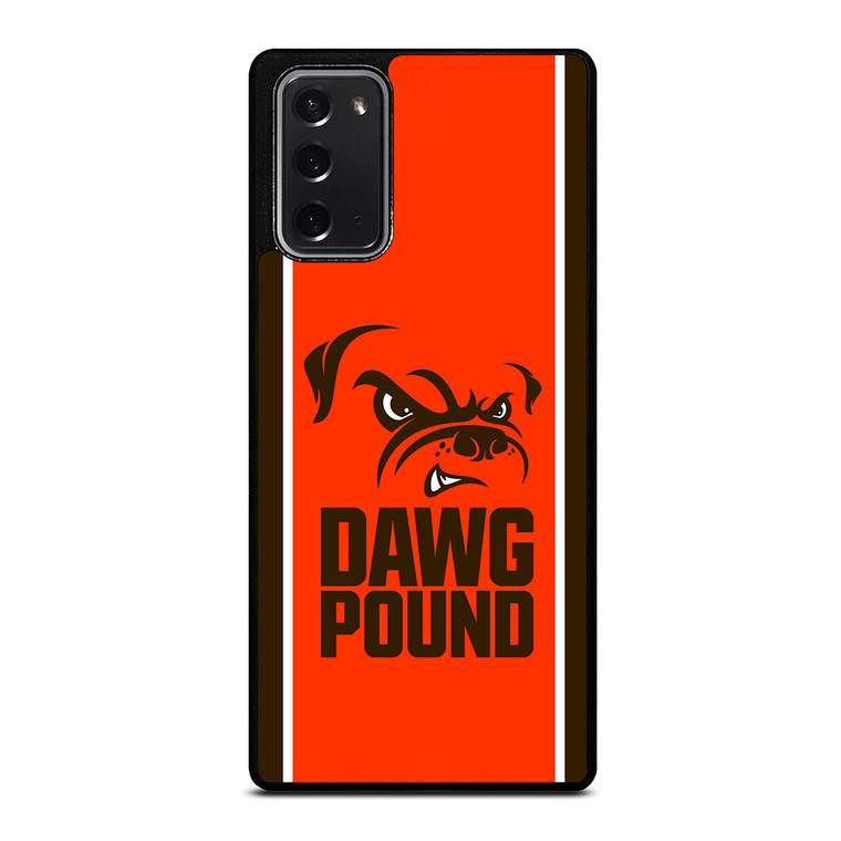 CLEVELAND BROWNS DAWG POUND LOGO Samsung Galaxy Note 20 Case