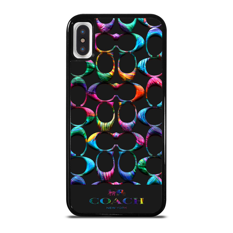 COACH NEW YORK RAINBOW iPhone X / XS Case