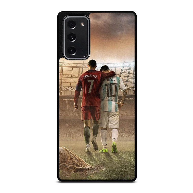 CRISTIANO RONALDO AND LIONEL MESSI Samsung Galaxy Note 20 Case