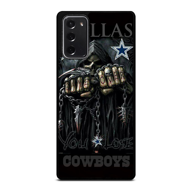 DALLAS COWBOYS SKULL YOU LOSE Samsung Galaxy Note 20 Case