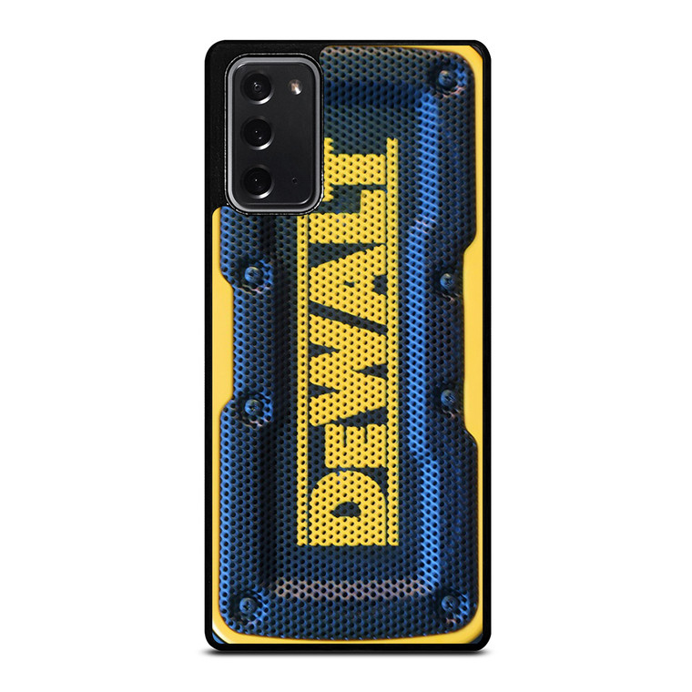 DEWALT LOGO JOBSITE SPEAKER Samsung Galaxy Note 20 Case