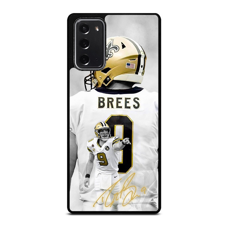 DREW BREES 9 SIGNATURE NEW ORLEANS Samsung Galaxy Note 20 Case